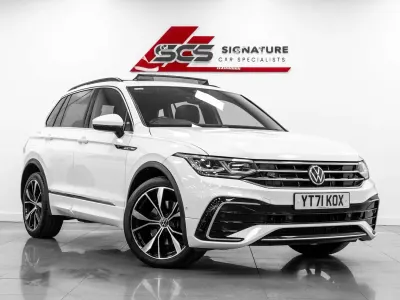 Used VW Tiguan R-line 200 HP (147 kW) 2021 White SUV