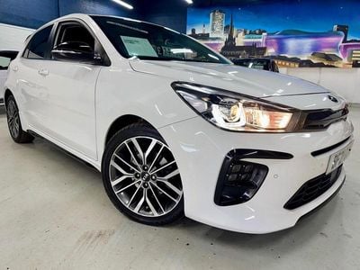 Used Kia Rio GT-Line S 118 HP (86 kW) 2021 White Hatchback