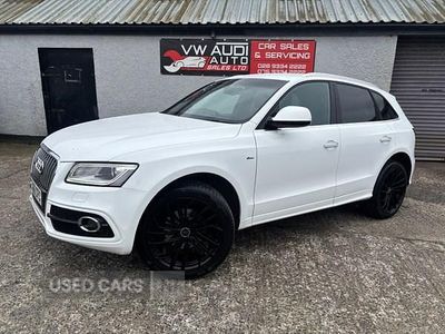 Used Audi Q5 S-Line 190 HP (139 kW) 2017 White SUV