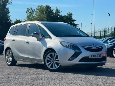 Used Vauxhall Zafira SRi 170 HP (125 kW) 2014 Silver MPV