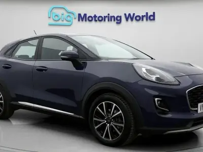 Used Ford Puma Titanium 125 HP (91 kW) 2023 Blue SUV