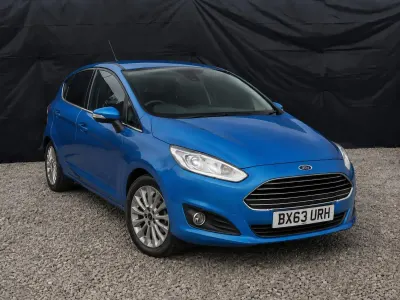 Used Ford Fiesta Titanium 2013 Blue Hatchback