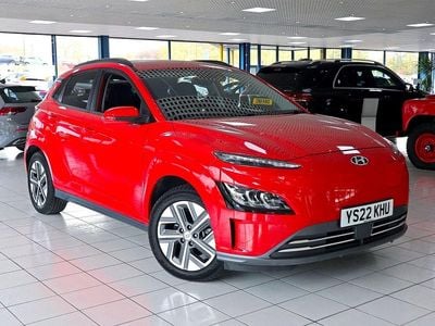 Red Used 2022 Hyundai Kona Premium SUV | £14,189 (Fair price)