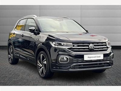 Black Used 2023 VW T-Cross R-line SUV | £22,195 (Fair price)