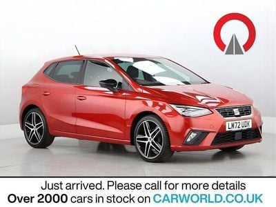 Begagnad Seat Ibiza FR 95 HK (69 kW) 2022 Röd Halvkombi