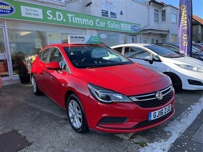 used Vauxhall Astra 1.4i 16V Design 5dr Hatchback