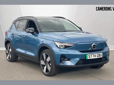 Blue Used 2024 Volvo EX40 Plus SUV | £32,995 (Fair price)