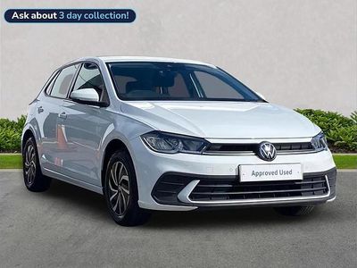 Begagnad VW Polo S 95 HK (69 kW) 2023 Vit Halvkombi