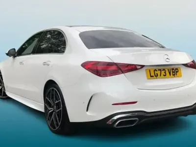 Used Mercedes C220 AMG Line Premium Plus 2022 Black Estate