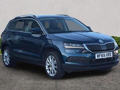 Used Skoda Karoq SE 148 HP (108 kW) 2019 Blue SUV