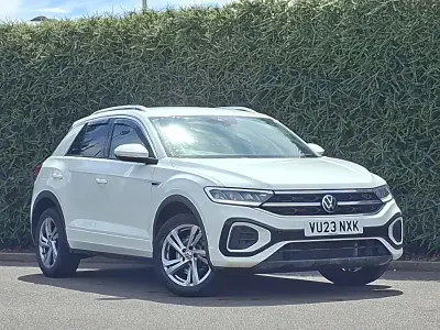 Used VW T-Roc R-line 190 HP (139 kW) 2023 White SUV