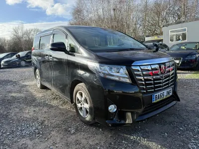 Used Toyota Alphard 182 HP (133 kW) 2026 Black MPV