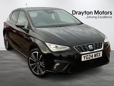 Begagnad Seat Ibiza XCELLENCE Lux 115 HK (84 kW) 2024 Svart Halvkombi