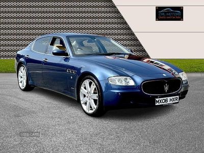 Used Maserati Quattroporte GT 2006 Blue Sedan