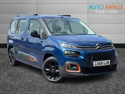 Used Citroën Berlingo Flair 110 HP (80 kW) 2019 Blue MPV