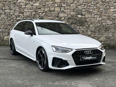 Used Audi A4 Black Edition 150 HP (110 kW) 2020 White Estate