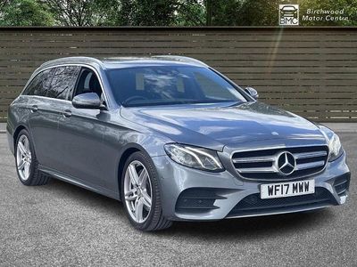 Used Mercedes E220 AMG line 194 HP (142 kW) 2017 Grey Estate