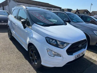 Usado Ford Ecosport ST-Line 125 CV (91 kW) 2019 Blanco SUV
