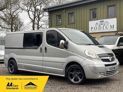 Used Vauxhall Vivaro Sportive 115 HP (84 kW) 2009 Silver MPV