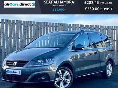 Grey Used 2017 Seat Alhambra Ecomotive MPV | £13,999 (Good price)