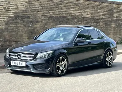 Used Mercedes C220 AMG Line Premium 2016 Black Sedan