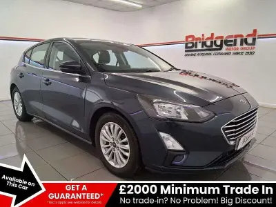 Used Ford Focus Titanium 125 HP (91 kW) 2020 Blue Hatchback