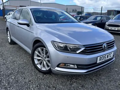 Used VW Passat Business 150 HP (110 kW) 2015 Silver Sedan