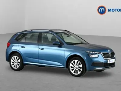 Used Skoda Kamiq SE 116 HP (85 kW) 2020 Blue SUV