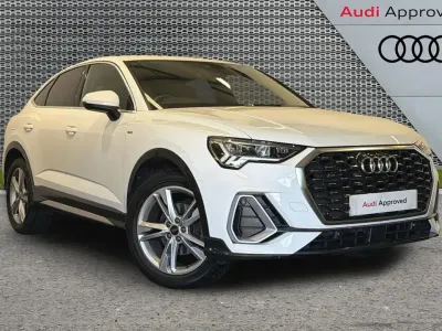 Used Audi Q3 S-Line 150 HP (110 kW) 2022 White SUV