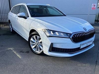 Used Skoda Superb SE Technology 2025 White Estate