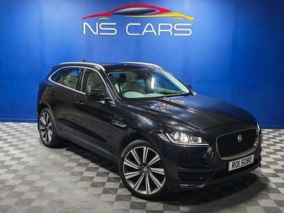 Black Used 2018 Jaguar F-Pace Portfolio SUV | £19,999 (Good price)