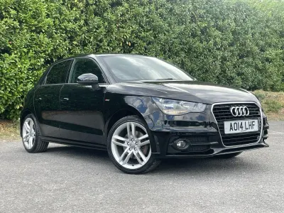 Used Audi A1 Sportback S-Line 140 HP (102 kW) 2014 Black Hatchback