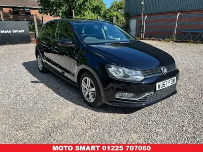 Used VW Polo Edition 90 HP (66 kW) 2017 Black Hatchback