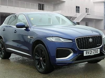 Used Jaguar F-Pace R-Dynamic 204 HP (150 kW) 2021 Blue SUV