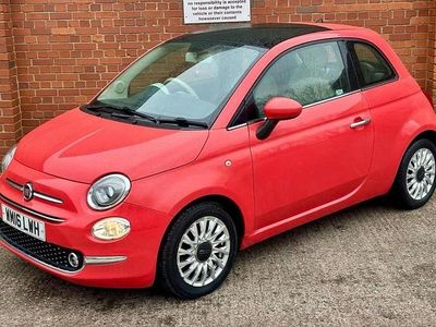 Used Fiat 500 Lounge 69 HP (50 kW) 2016 Pink Hatchback