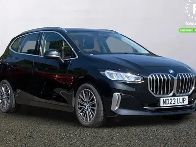 Used BMW 225 Active Tourer Luxury Line 245 HP (180 kW) 2023 Black MPV