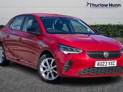 Used Vauxhall Corsa Design Edition 101 HP (74 kW) 2023 Crimson red Hatchback