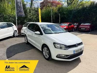 Used VW Polo Match 2016 White Hatchback