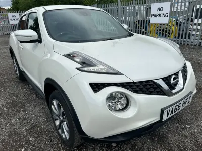 Gebraucht Nissan Juke Tekna 110 PS (80 kW) 2016 Weiß SUV