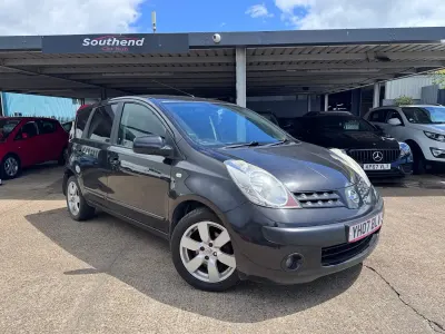 Used Nissan Note 2007 Black Hatchback