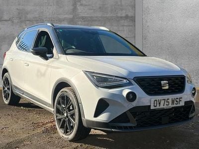 Metallic glacial white with black roof New 2025 Seat Arona Black Edition SUV | £20,990 (Good price)