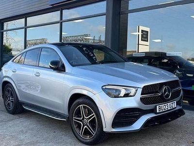 Begagnad Mercedes GLE400 AMG Line Premium Plus 2023 Silver Sportkupé