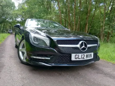 Used Mercedes SL500 2012 Black Cabriolet