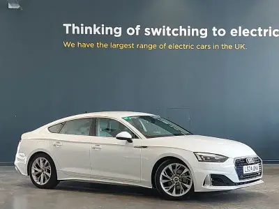 Used Audi A5 Sport 150 HP (110 kW) 2024 White Hatchback