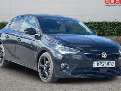Used Vauxhall Corsa SRi 101 HP (74 kW) 2021 Black Hatchback