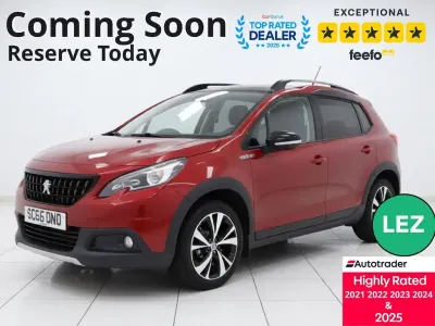 Usado Peugeot 2008 GT-line 120 HP (88 kW) 2016 Vermelho SUV