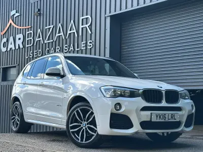 Used BMW X3 M Sport 190 HP (139 kW) 2016 White SUV