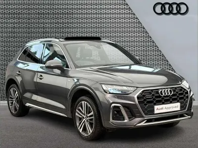 Used Audi Q5 S-Line 200 HP (147 kW) 2021 Grey SUV