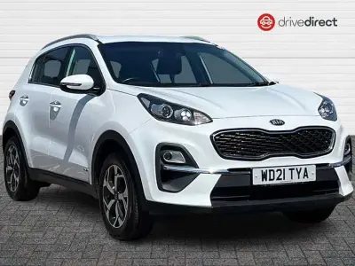 Used Kia Sportage 2021 White SUV