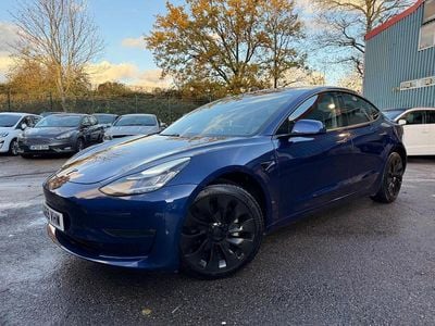 Blue Used 2019 Tesla Model 3 Standard Range Sedan | £11,980 (A bit pricey)